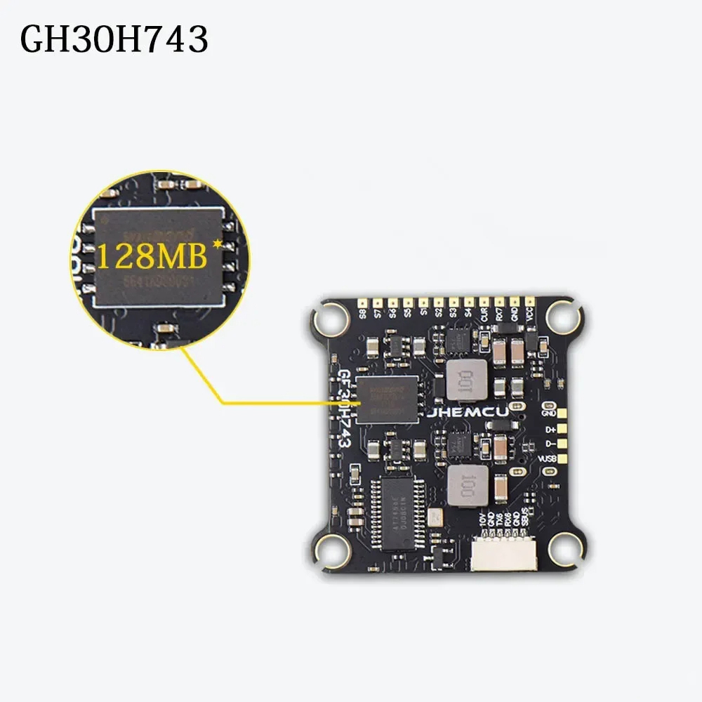 Flugsteuerung-JHEMCU-GF30H743-H743-305x305mm-480MHZ-Barometer-OSD-BlackBox-5V-10V-BEC-3-6S-Unterstuu-2007034-1